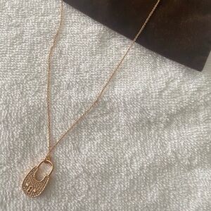 Rose gold Michael kors necklace